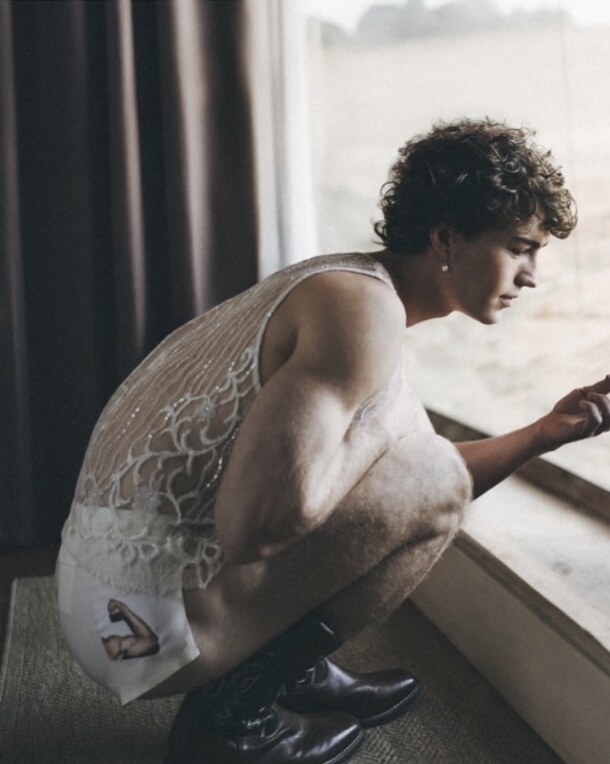 BOYHOOD window portrait